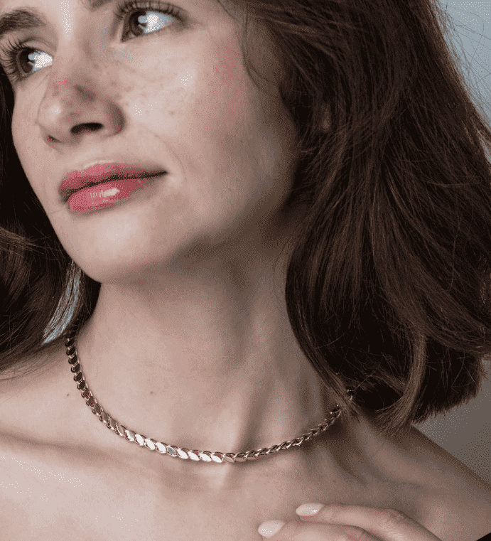 Collier raffiné chaine grande